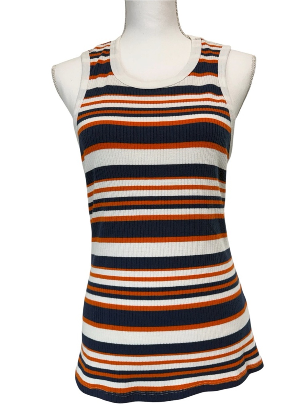 Maeve by Anthropologie Multicolor Striped Tank Top size Large